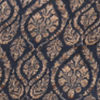Blue Brocade Nehru Jacket with Embroidery